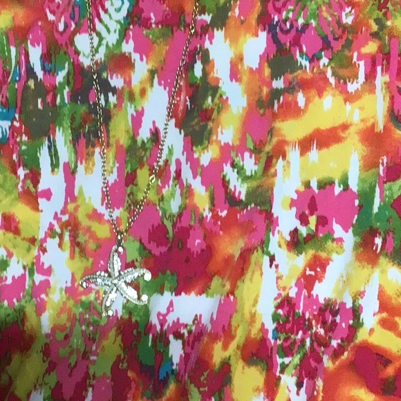 RIBBONS & SPICE SHORT SLV TUNIC MED - Picture 4 of 7